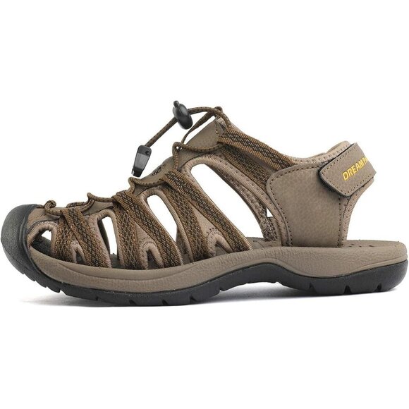🆕Women’s Khaki/Yellow Polyurethane Adventurous Summer Outdoor Sandals - Picture 7 of 7